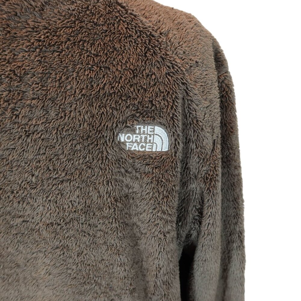 THE NORTH FACE Osito 2 Fleece Full Zip Up Jacket Women's Size M Brown - Picture 6 of 9
